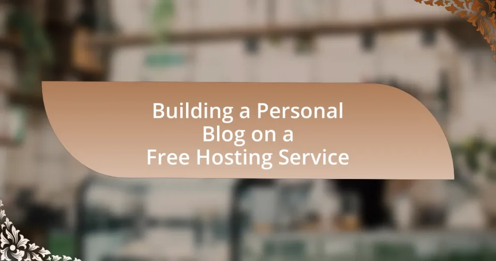 Building a Personal Blog on a Free Hosting Service
