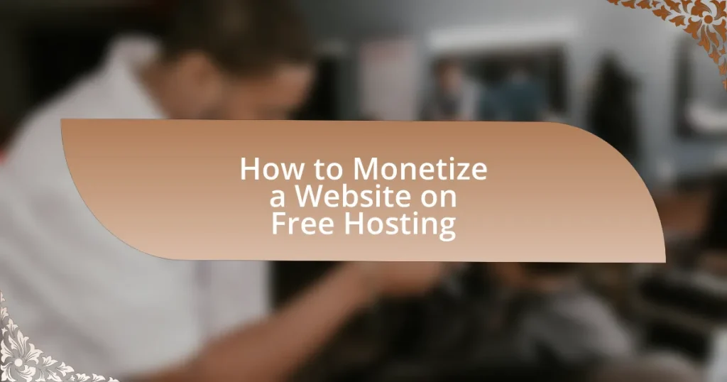 How to Monetize a Website on Free Hosting
